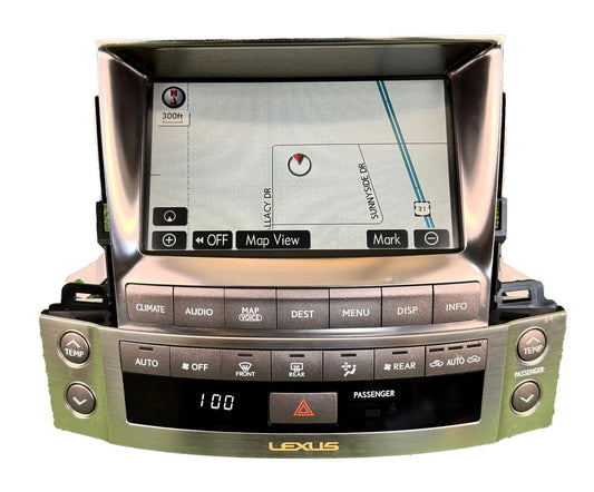 Refurbished 2008-2011 LX570 LEXUS OEM Media Navigation Display Screen Receiver