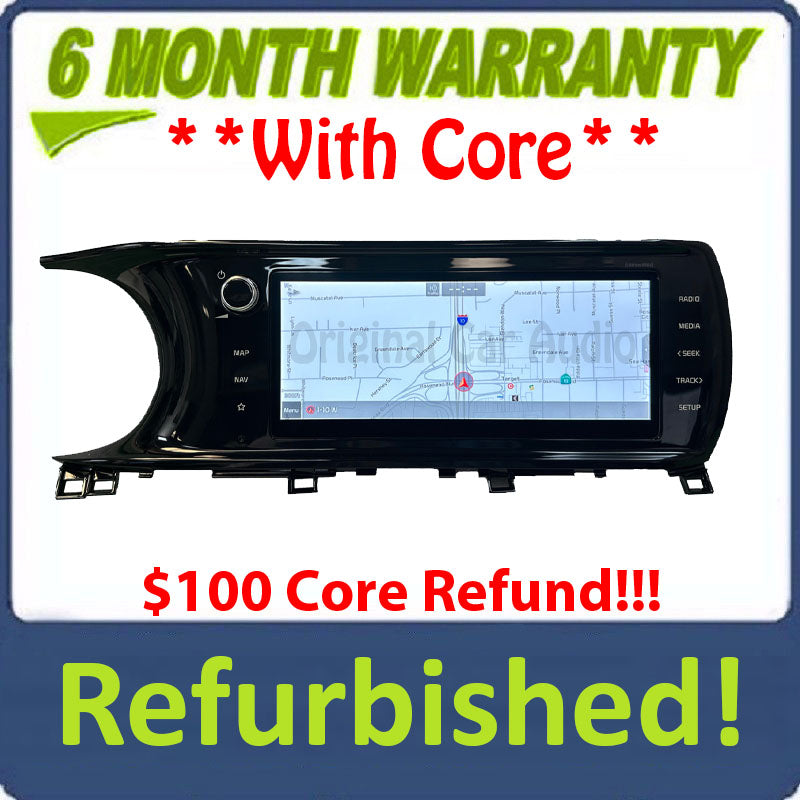 Refurbished 2021 - 2022 KIA K5 OEM Navigation 10.25" Display Screen Receiver