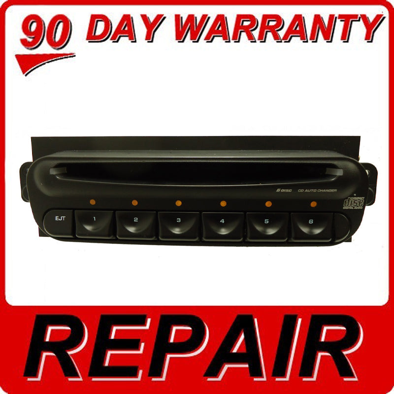 REPAIR YOUR Chrysler Jeep Dodge Plymouth 6 CD In-dash player changer 1997 - 2007