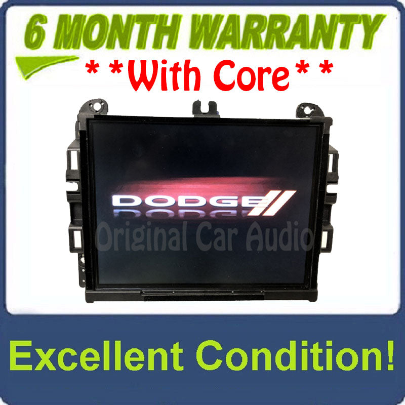 2016 Dodge Durango OEM VP4 RA4 NA Touch Screen Navigation System U Connect Multi Media Receiver