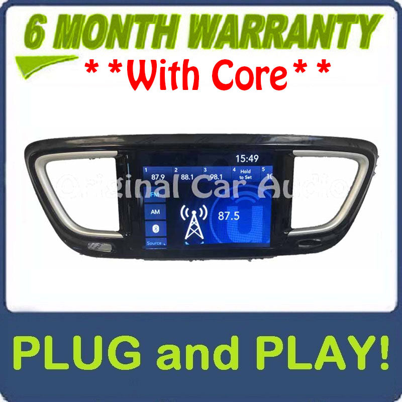 Blemished 2017 - 2020 Chrysler Pacifica OEM Touch Screen Information Display Monitor