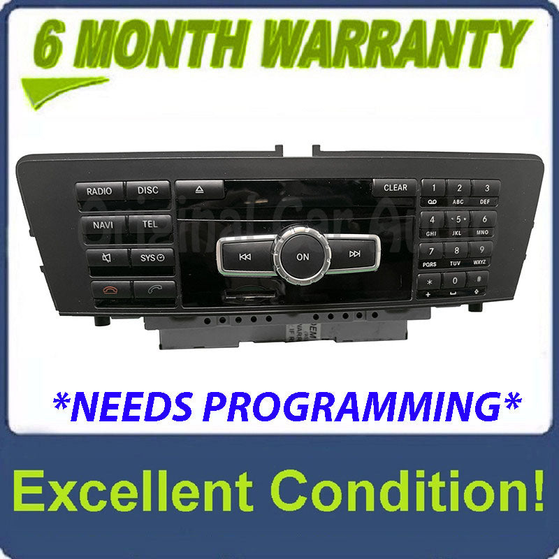 2015 - 2017 Mercedes Benz ML GL GLS Class OEM Multi Media Single CD Radio Comand Receiver 166 Type