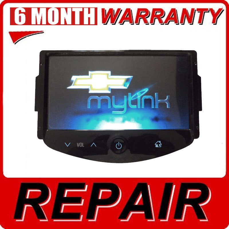 Repair Your 2013 - 2015 CHEVROLET Sonic Trax OEM AM FM Radio MP3 Stereo Display Screen Repair Service