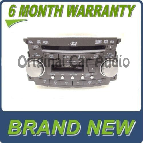 NEW 2007 2008 Acura TL Radio Tape MP3 AUX DVD & 6 CD Player NAVIGATION 1TB4, 39100SEPA500, 39100 SEP A500, 39100-SEP-A500
