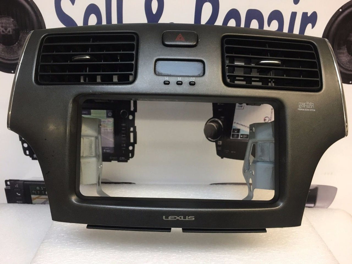 2002 2003 LEXUS ES300 Navigation GPS System Display Radio Dash Bezel ONLY 17002
