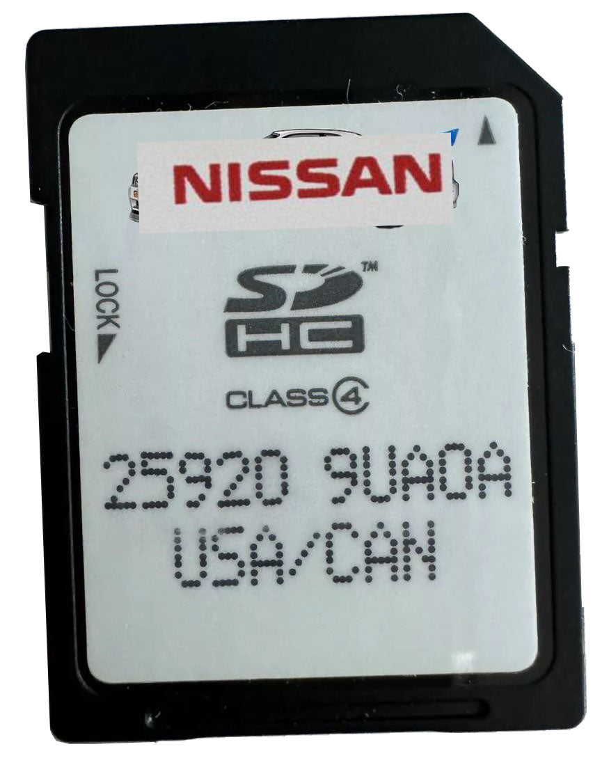 2016 - 2018 Nissan Murano OEM Genuine Navigation GPS DATA Memory SD Card U.S Map 9UA0A
