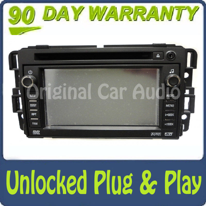 2007 2008 2009 Unlocked GMC CHEVROLET Navigation AM FM Radio GPS MP3 CD Player