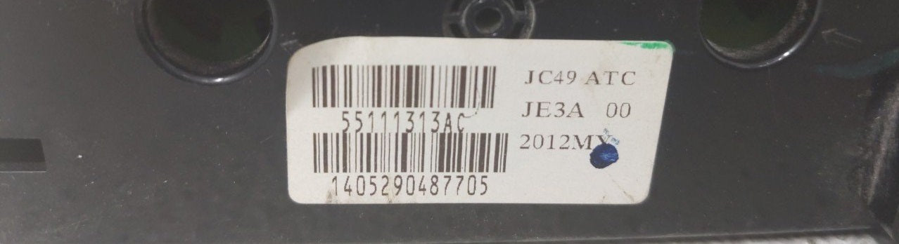 2011 - 2020 Chrysler Dodge Journey Auxiliary Control AC Heater Climate Control
