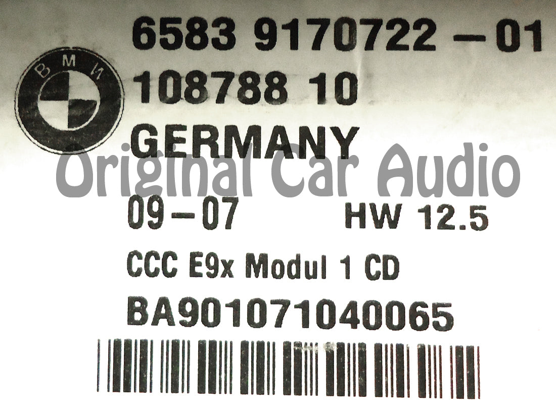 BMW Navigation dvd cd gps Player 323i 328i 335i M3 2007 2008