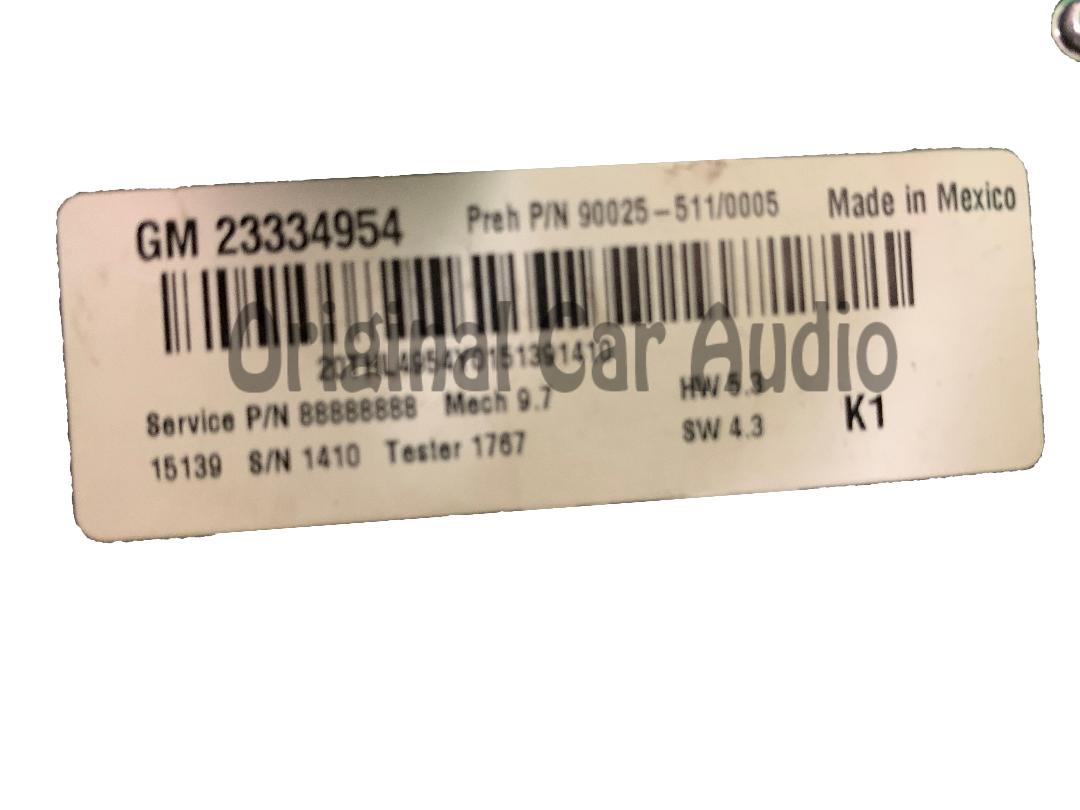2012 - 2015 Chevrolet Chevy Equinox OEM Non-Navigation Radio Manual Climate Control Panel