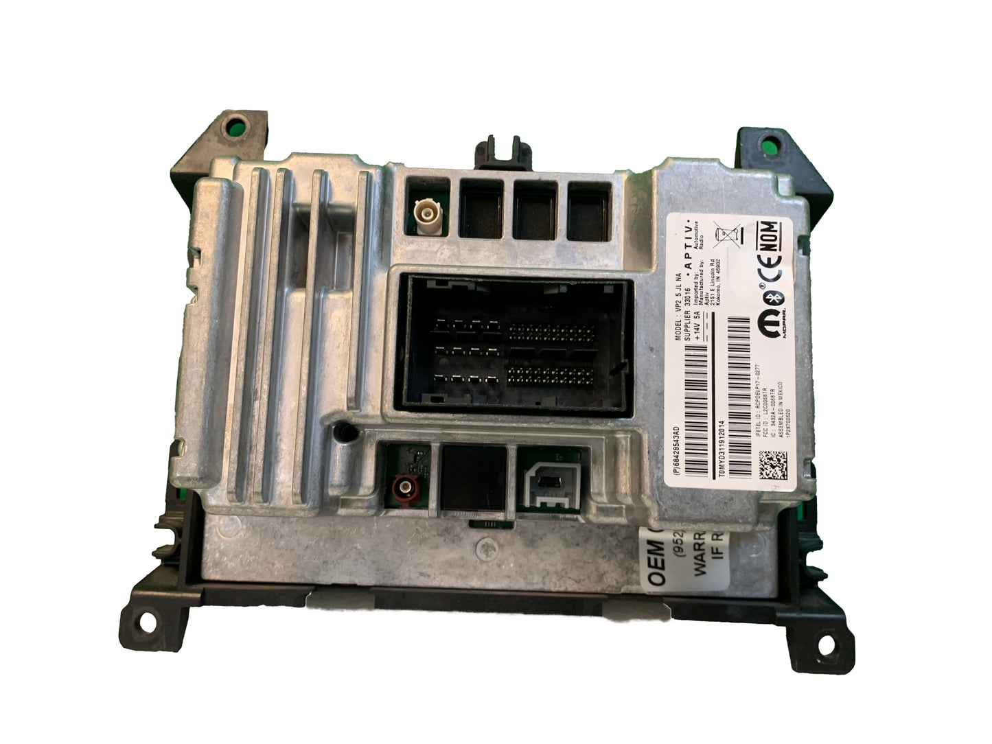2022 - 2018 Jeep Wrangler OEM AM FM Radio Uconnect 5' Display Receiver VP2_5 JL NA