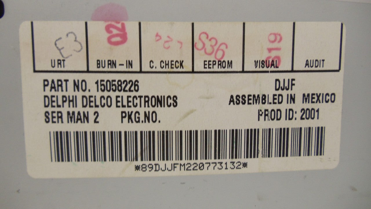 GMC BOSE RDS Radio Tape Cassette Deck CD Player OEM