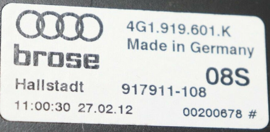 2012 - 2015 Audi A6 A7 OEM Navigation Factory Radio Display Screen