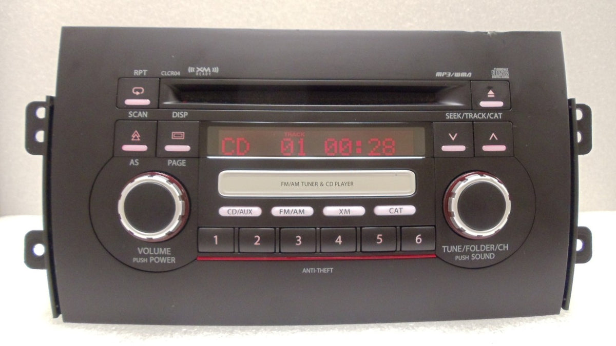 2007 - 2009 SUZUKI SX4 OEM Factory AM FM Radio CD Player Receiver