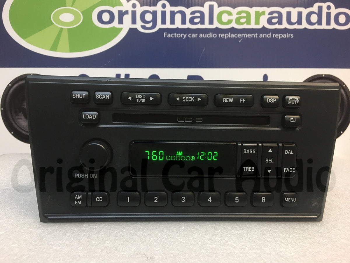 2000 - 2006 Ford Thunderbird Radio 6 CD Changer