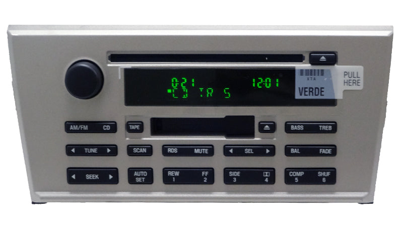 New 2003 - 2006 Lincoln LS OEM Tape Cassette Radio CD Player Receiver