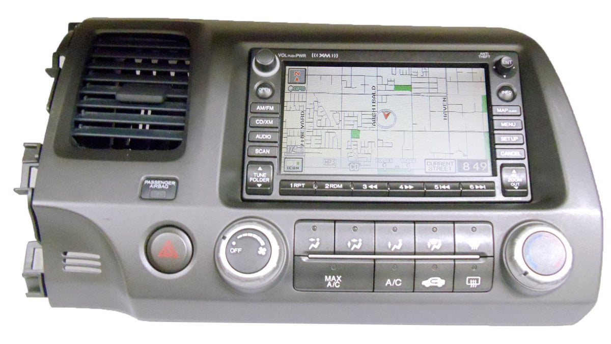 06 - 09 Honda CIVIC XM Satellite Radio NAVIGATION GPS Disc CD Changer 2AC8