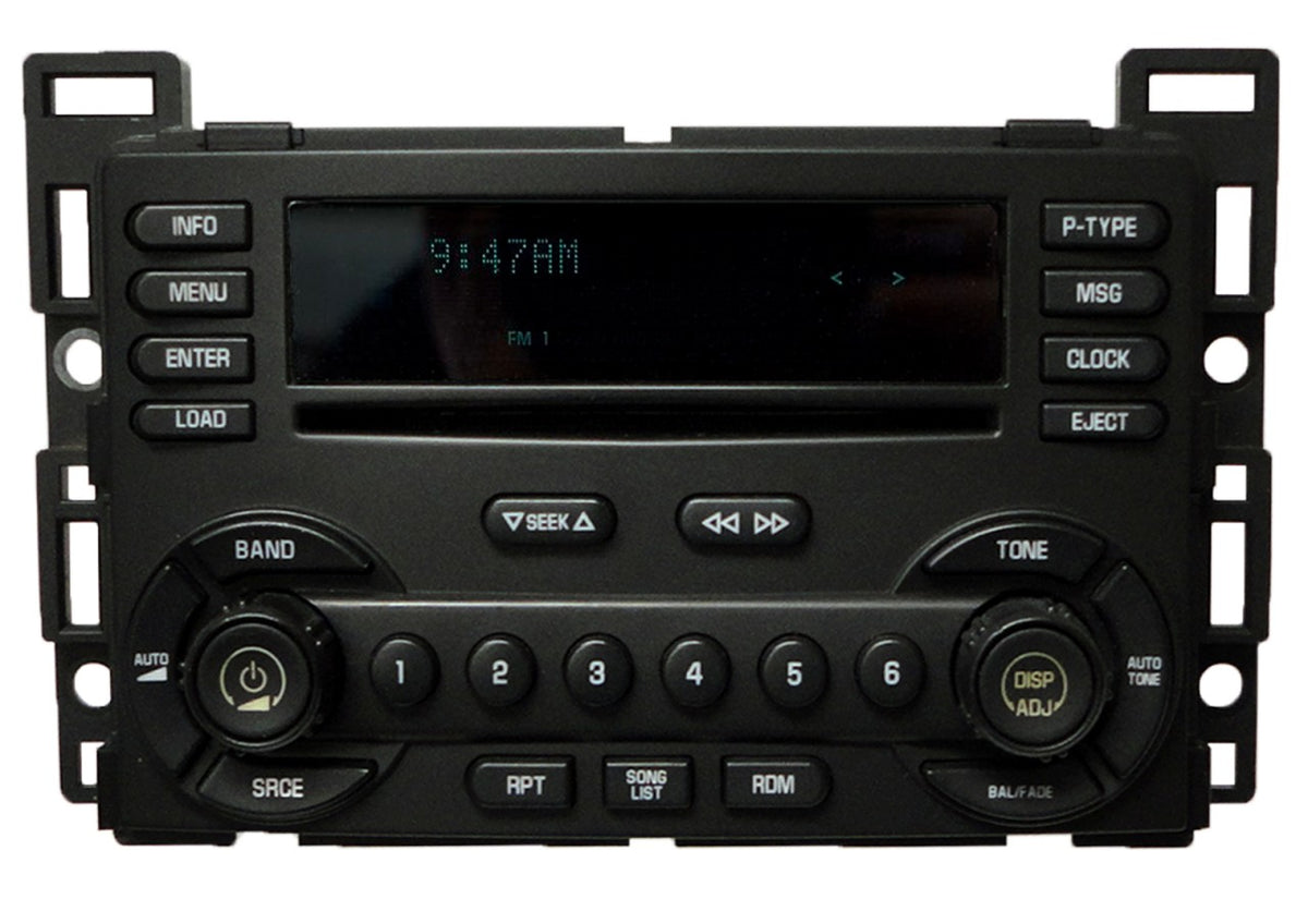 Chevrolet Chevy Radio 6 Disc CD Changer Stereo Receiver OEM