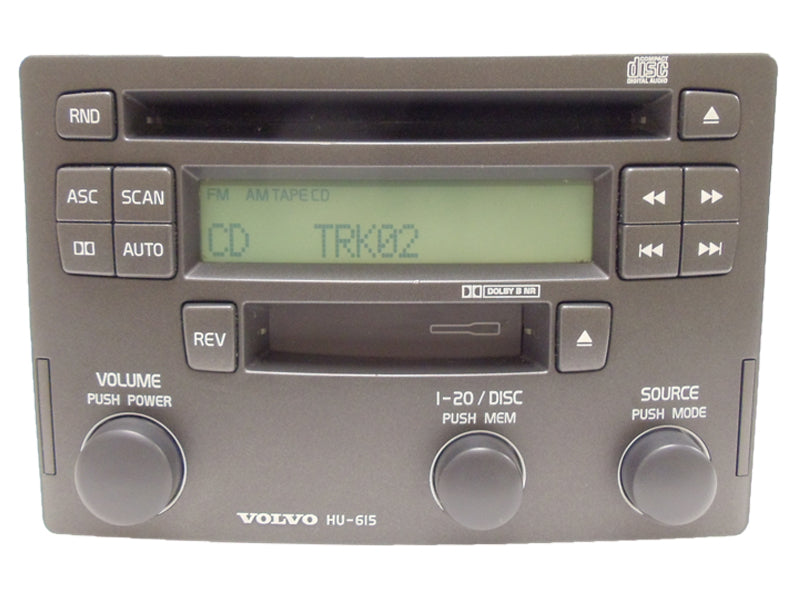 Volvo HU-615 V40 S40 Radio Tape CD Player 2001 2002 2003 2004