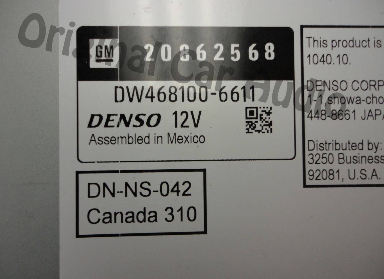 Unlocked GMC Navigation GPS Radio LCD Display Screen OEM U3U
