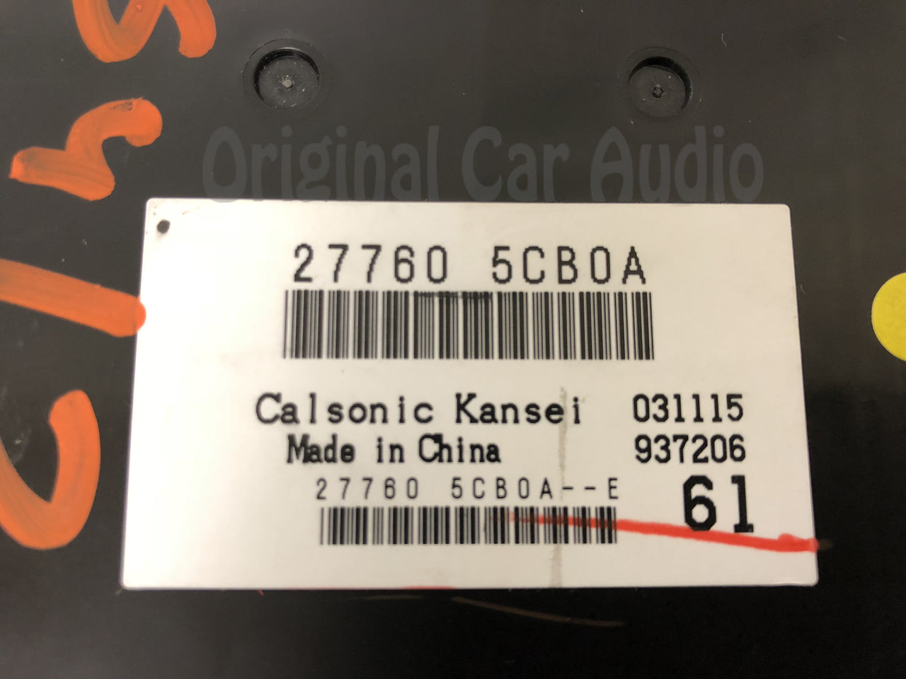 2015 - 2018 Infiniti Q50 OEM AC Temperature Climate Control Module