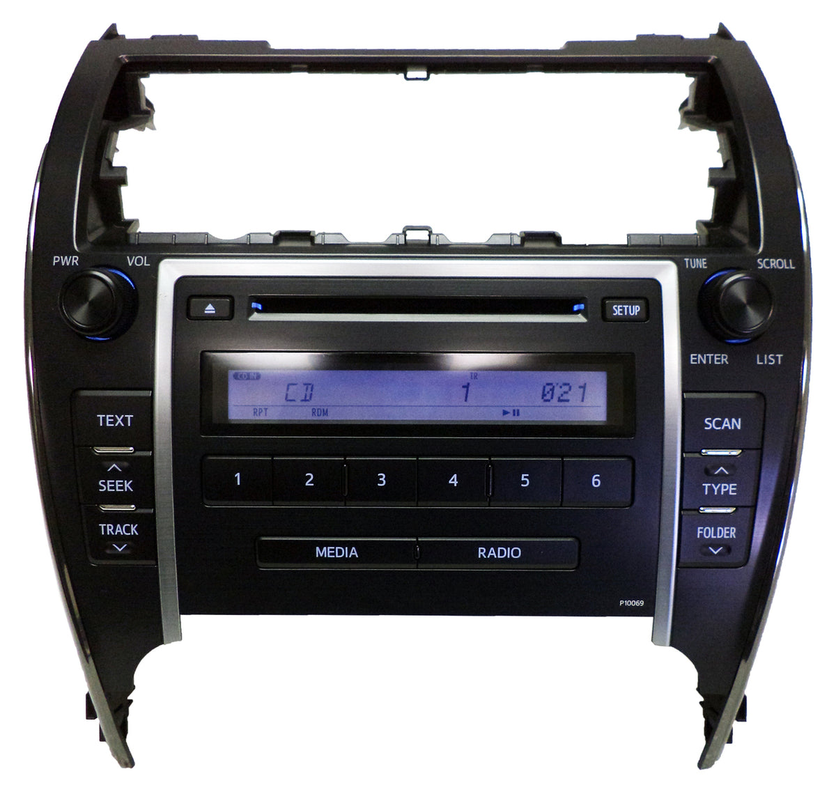 12 2013 Toyota Camry Radio CD Disc Player MP3 AUX P10069