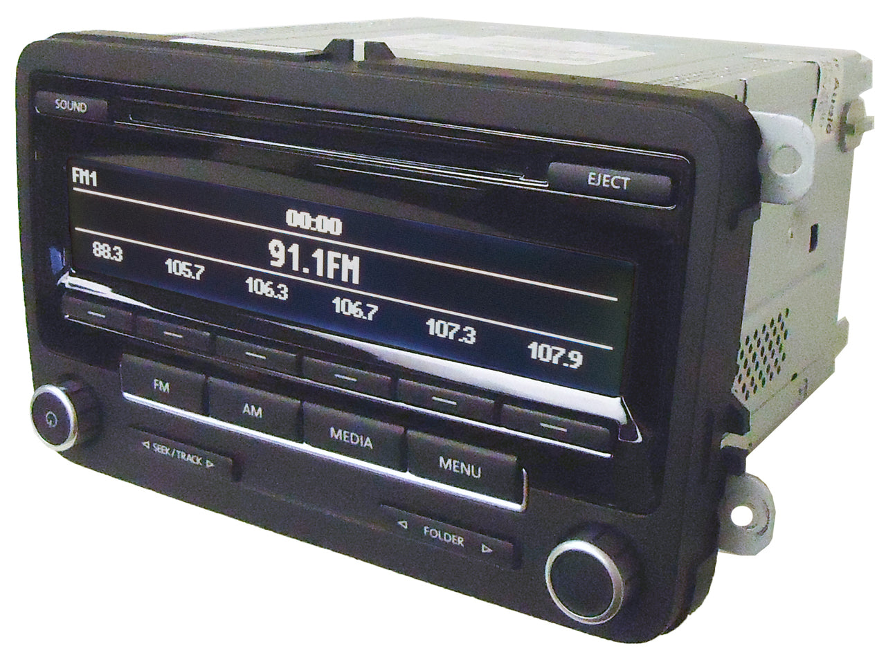 VW VOLKSWAGEN Jetta Passat Golf EOS CC Tiguan Beetle AM FM Radio Stereo MP3 CD Player Bluetooth 5N0 035 164 A 2010 2011 2012 2013 OEM