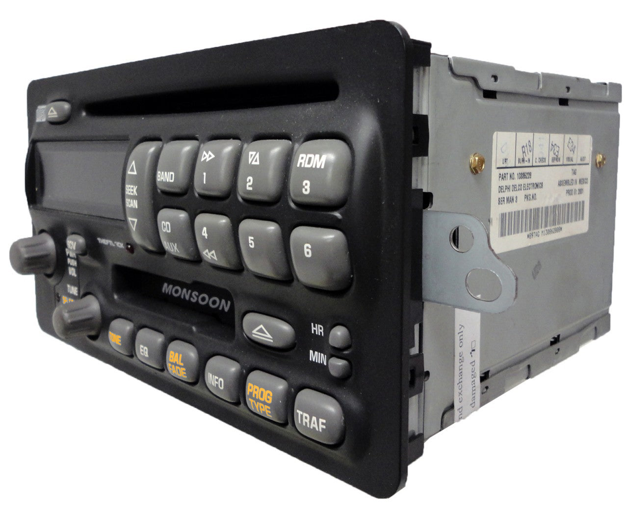 2000 2001 Pontiac Grand Am Sunfire MONSOON CD Player Tape Radio 00 01