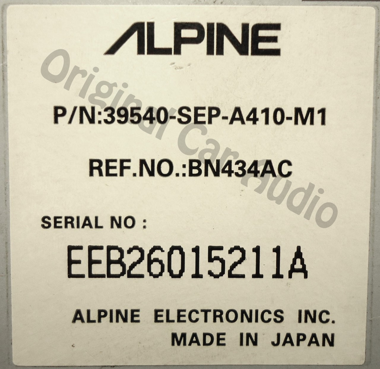 Acura Navigation System GPS DVD Rom Map Disc Disk Drive