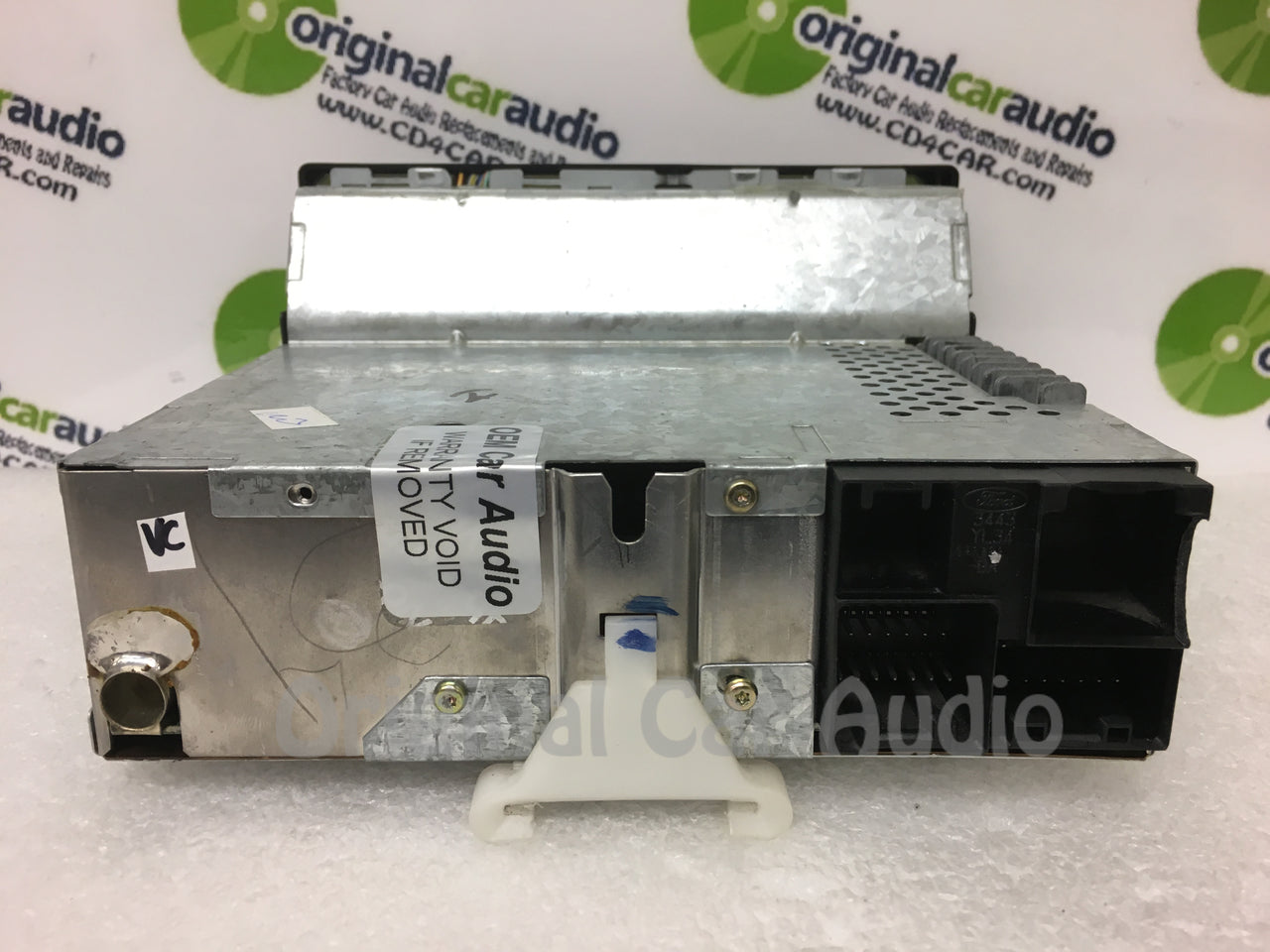 1998 - 2005 Ford Lincoln Mercury Radio Single CD Player WITH ADDED AUX