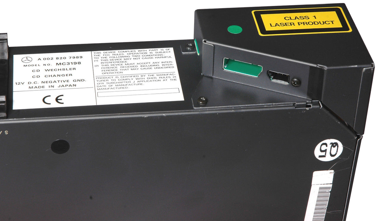 2000 - 2003 Mercedes-Benz OEM Remote Slave 6 CD Disc Changer Player MC3198
