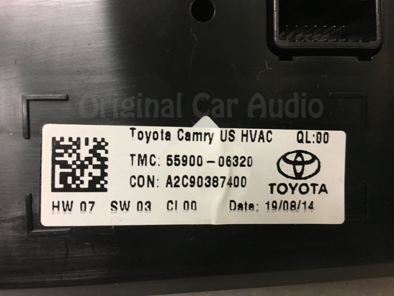 2014 - 2017 Toyota Camry OEM Manual Temperature Climate Control Panel Module