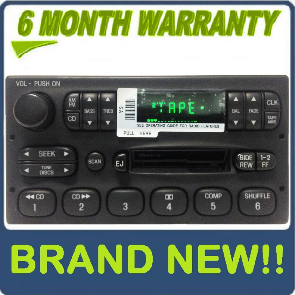 Brand New 1998 - 2003 Ford Ranger F150 E150 OEM Radio Tape Player
