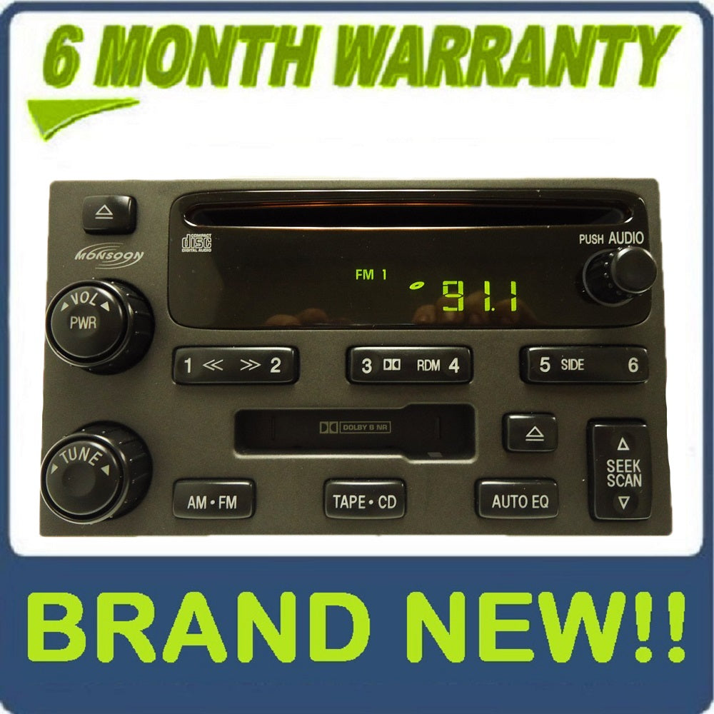 NEW Hyundai SANTA FE Radio Cassette CD Player Changer Monsoon 2003 2004 2005