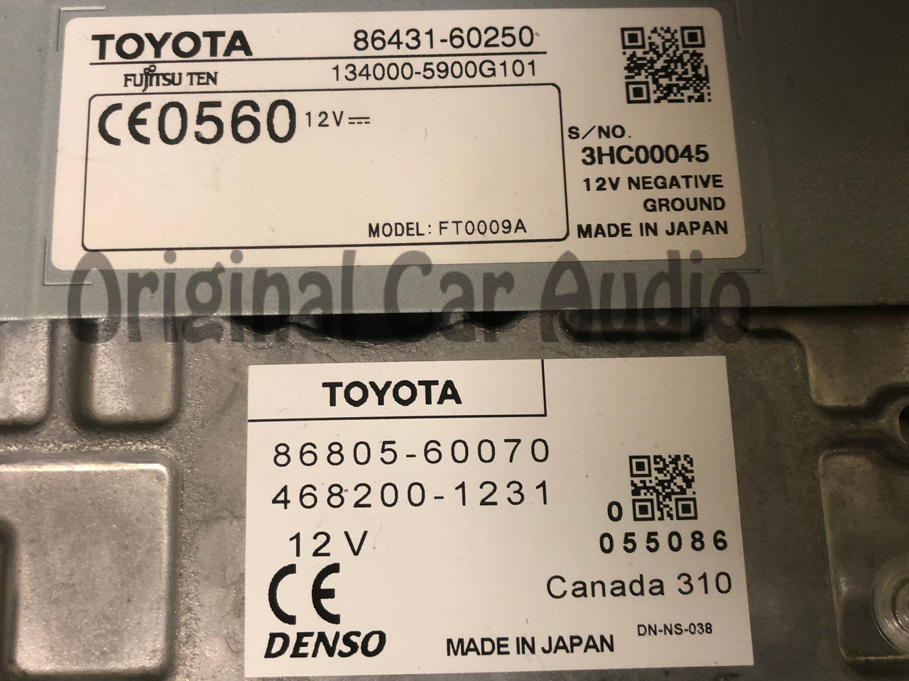 Refurbished 2010 - 2011 Toyota Land Cruiser OEM MFD Multi Information Navigation Radio Touch Screen Display Monitor