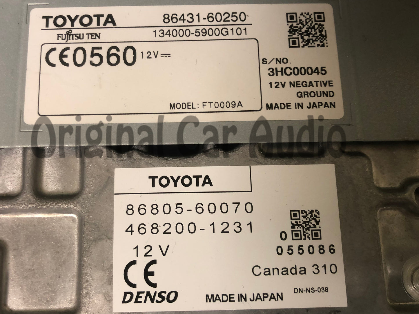 2010 - 2011 Toyota Land Cruiser OEM MFD Multi Information Navigation Radio Touch Screen Display Monitor