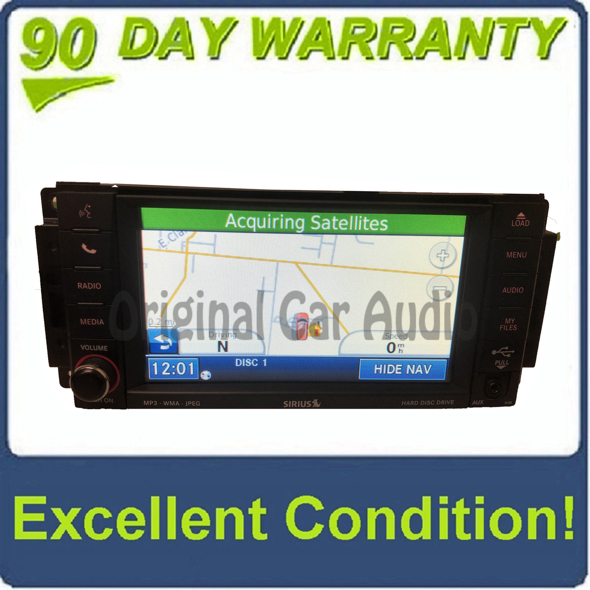 2009 - 2014 Volkswagen VW Routan OEM RHB 730N High Speed UConnect Radio Media Receiver HDD