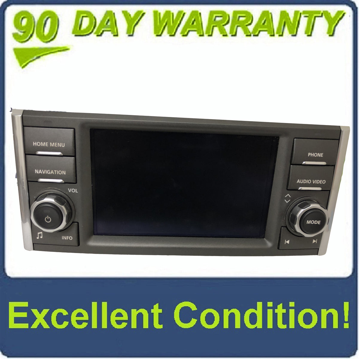 2010 - 2012 Land Rover Range Rover HSE OEM Touch Screen Navigation Radio Display Screen Monitor