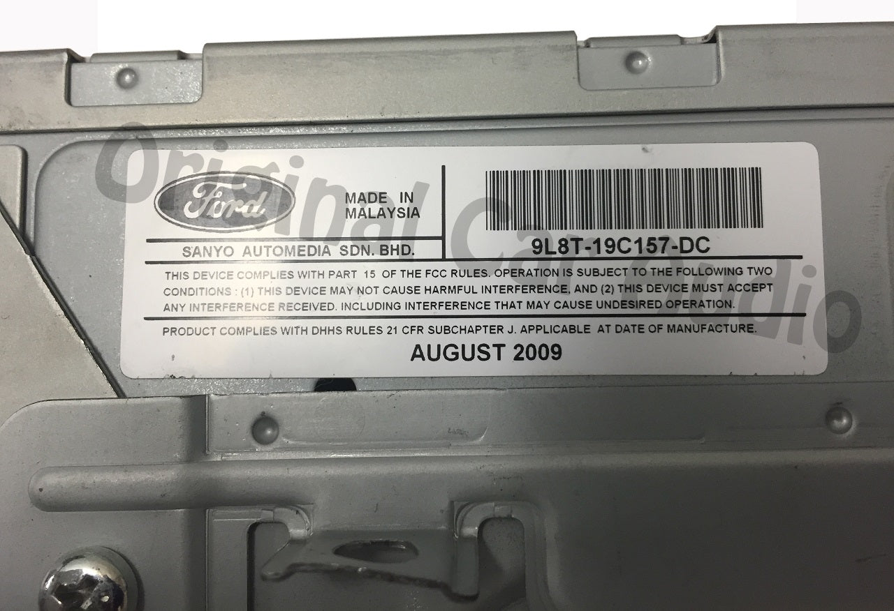 2010 Ford Mercury OEM AM FM Radio Subwoofer MP3 CD Player Satellite BLOCK ONLY