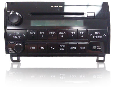 TOYOTA Sequoia Tundra Radio Stereo MP3 CD Player AD1803 Factory OEM 86120-0C211, 86120-0C212, 86120-0C213 2007 2008 2009 2010 2011 2012