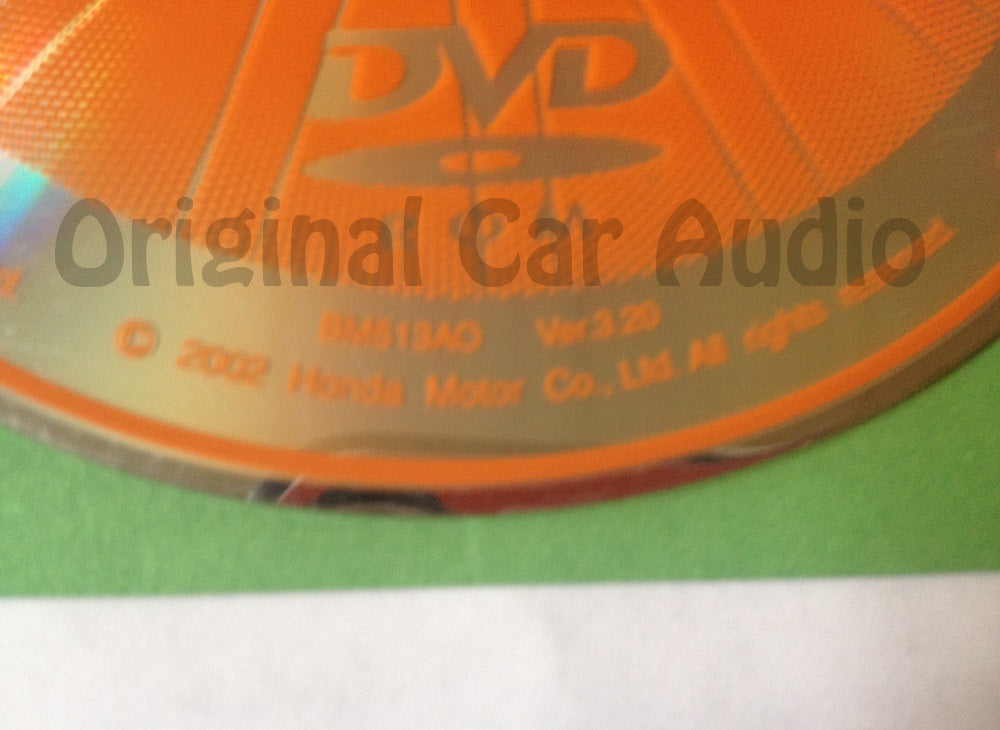 Acura Honda Satellite Navigation System GPS DVD Drive Disc BM513AO Ver. 3.20