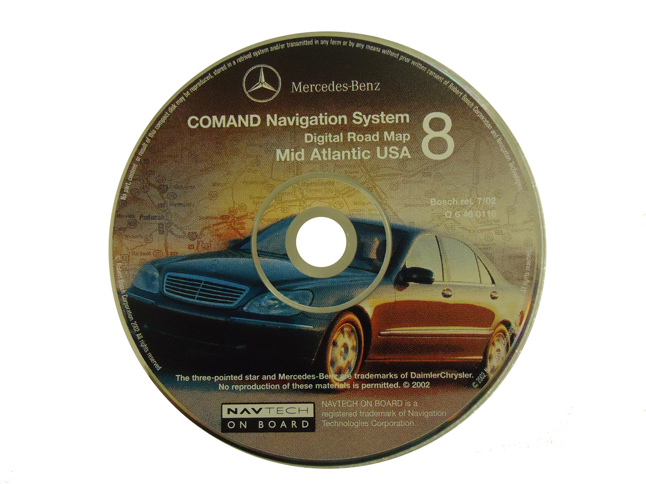 Mercedes-Benz Navigation Map Disc Q 6 46 0116