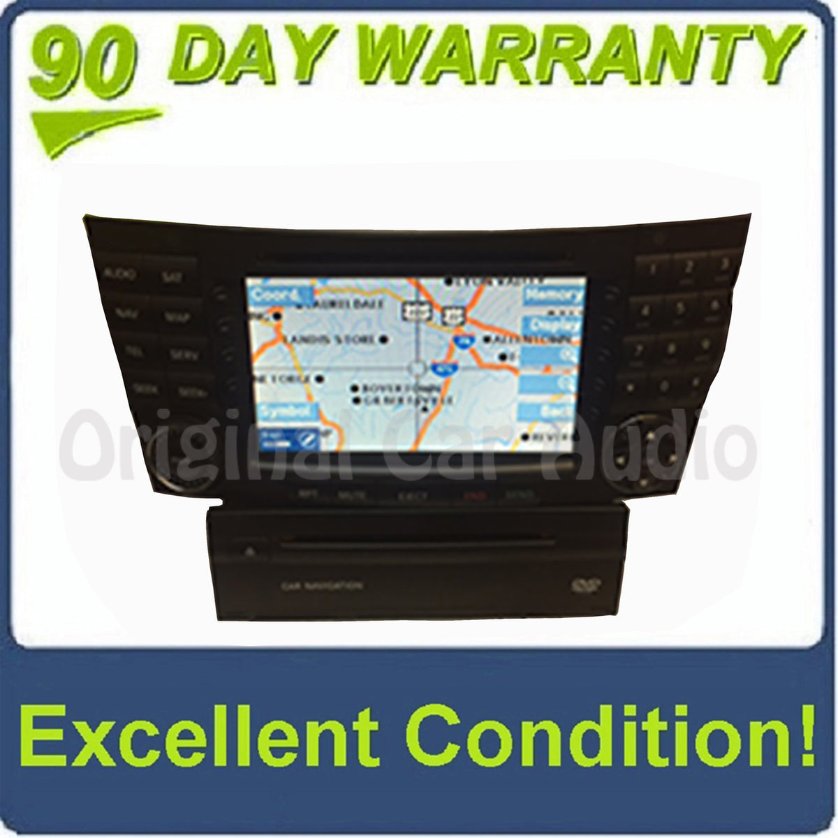 Mercedes Benz E-Class CLS-Class AM FM Tape CD Player