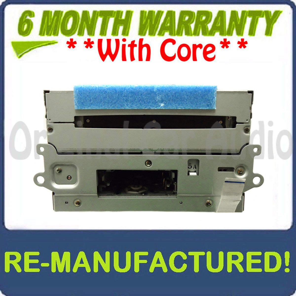 REMANUFACTURED 2003 2004 Infiniti G35 OEM AM FM 6 Disc Changer Tape Player Receiver