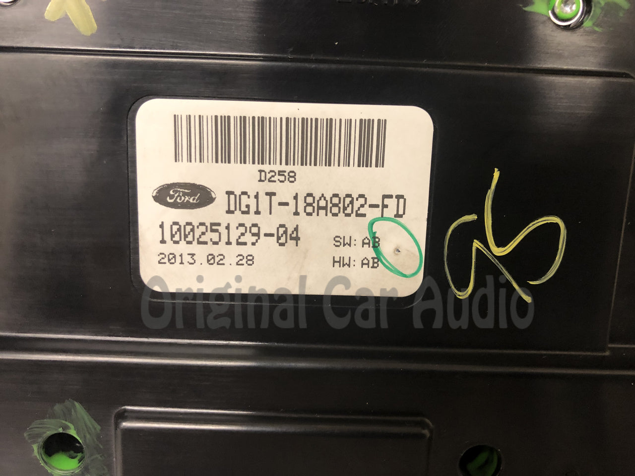 2013 Ford Taurus OEM 4.2" Sync Radio Display Control Panel Faceplate BEZEL ONLY