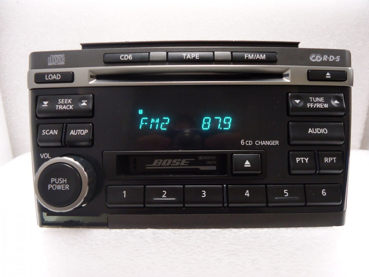 BRAND NEW 00 01 02 03 Nissan Maxima Radio, Tape and 6 CD player BOSE