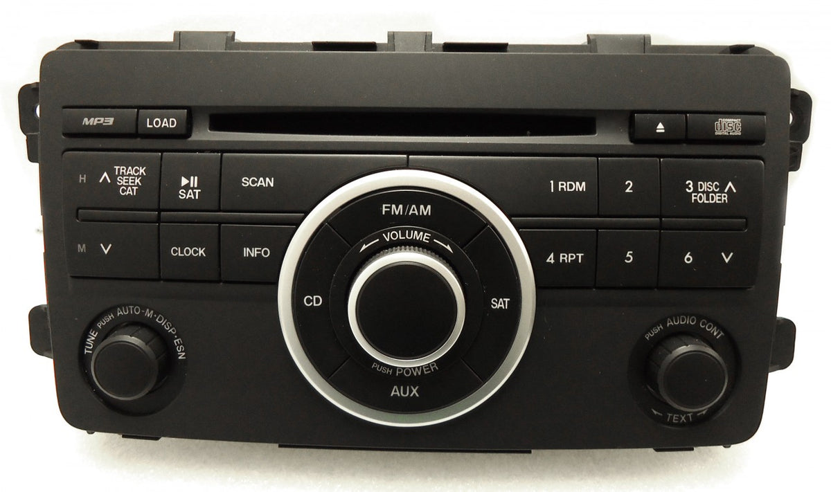 MAZDA CX-9 Radio Stereo MP3 CD Player Matte Black OEM 2009 2010 2011