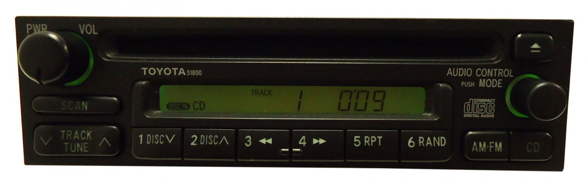 1990 - 1999 TOYOTA 4Runner Avalon Camry Celica Mr2 Seuoia Solara Sienna Tacoma Tundra Rav4 T100 JBL OEM AM FM Radio CD Player OEM 51800 PREMIUM AMPLIFIER