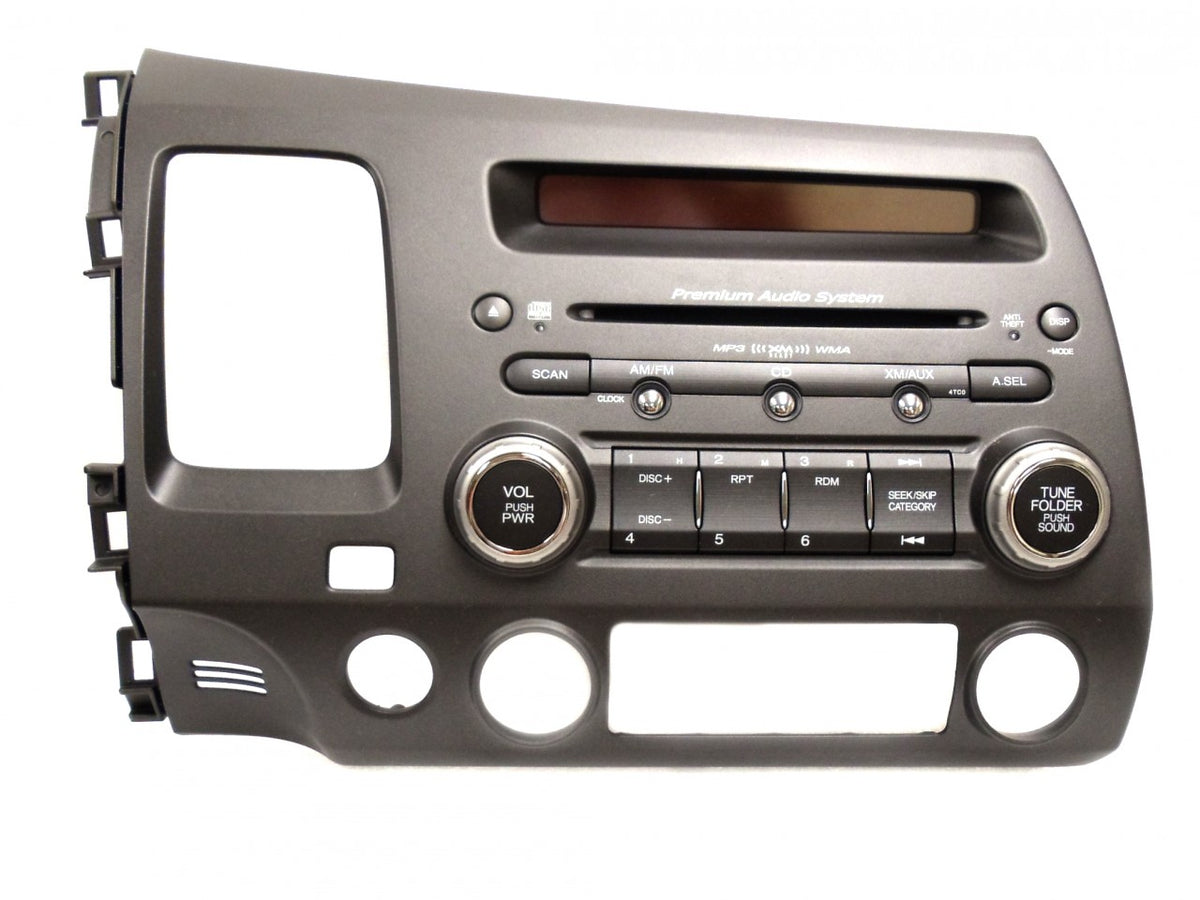 NEW HONDA Civic Radio Stereo MP3 CD Player Climate Temp Controls 4TC0 XM 2006 2007 2008 2009