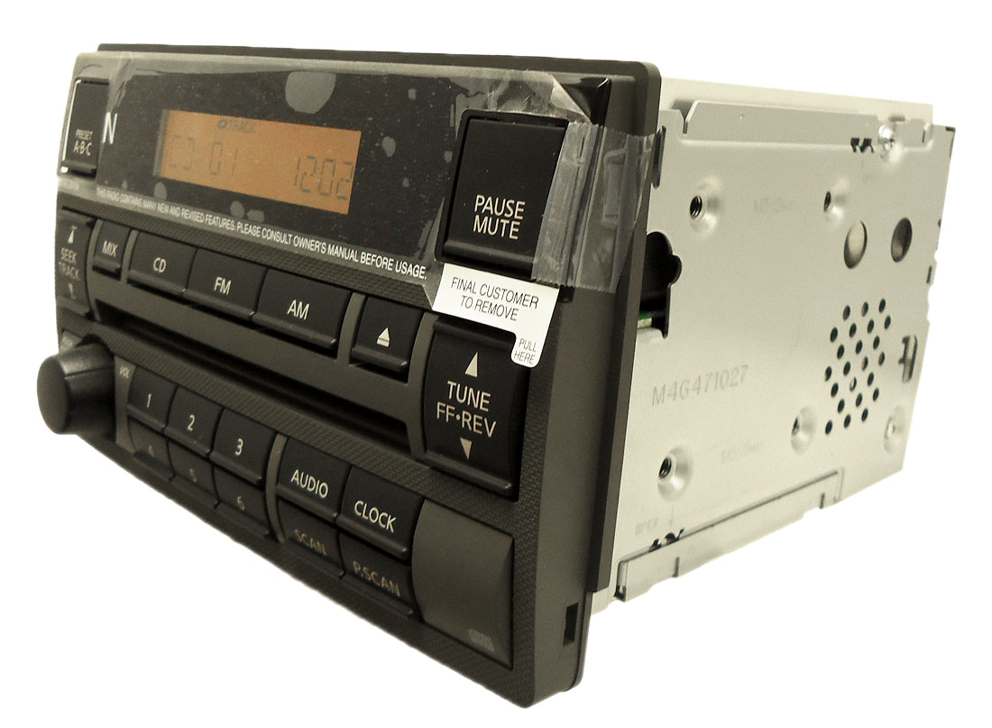 05 - 06 Nissan Altima Radio and CD Player Gray